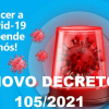Município publica decreto com medidas de enfrentamento à COVID