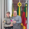 Sargento Deise Daponte se despede do comando da Brigada Militar de Salvador das Missões deixando legado de dedicação, parceria e compromisso com a comunidade